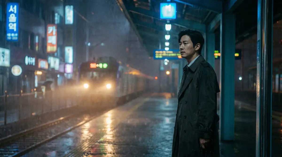 韩国伦理电影经典场景 - 雨夜车站，女生宿舍2 馆藏影像